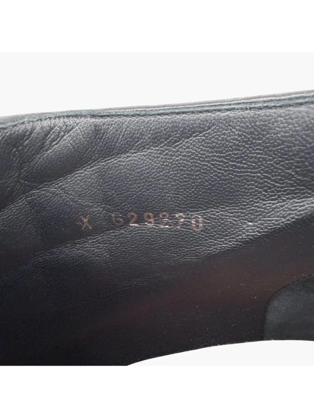 Chanel CC Quilted Cap Toe Ankle Boots Black Leather Size 38.5 US 7.5-8 Mid Heel - Picture 14 of 15